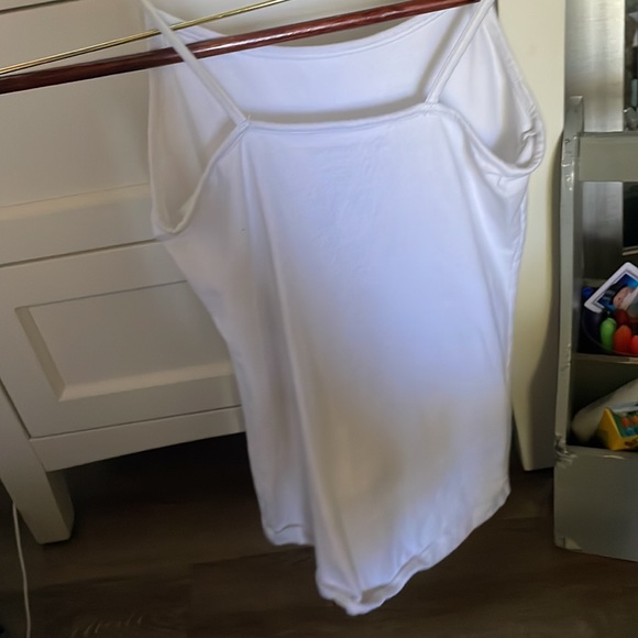 Cute white tank would be cute with something or on its own! - Picture 2 of 2